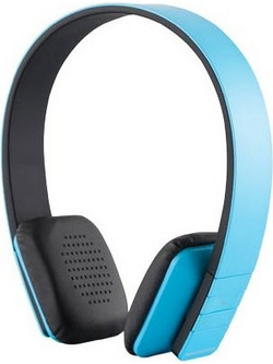 Modecom MC-350B Cure Ασύρματα Bluetooth Ακουστικά On Ear Γαλάζια