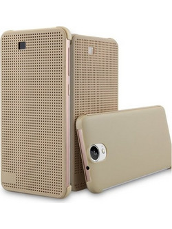 Θήκη HTC Γνησια One E9 E9 PLUS Dot View - ΜΠΕΖ