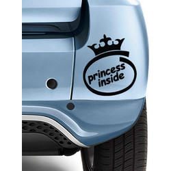 Αυτοκόλλητο Princess Inside 0712