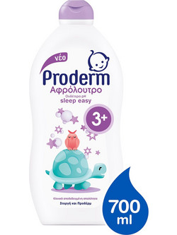 Proderm Kids Sleep Easy Παιδικό Αφρόλουτρο σε Gel 700ml