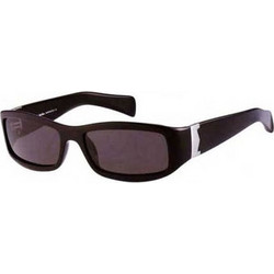 Max Mara MM654/SL 807 Γυναικεία Γυαλιά Ηλίου Ορθογώνια Κοκάλινα Μαύρα με Μαύρο Polarized Φακό
