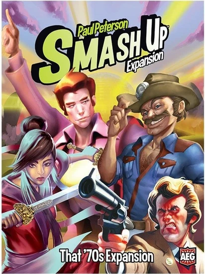 Smash Up: Excellent Movies Dudes – Espansione In Inglese Per Il Gioco Di Carte, Tuffati Negli Anni '80! (1-4 Giocatori, 14+)