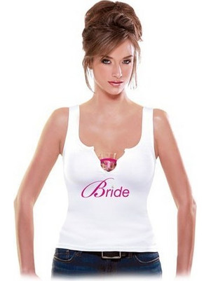 Bride Shot Glass Tank Top 2xl-3xl