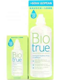 Bausch & Lomb Biotrue Υγρό Φακών Επαφής 360ml + 60ml