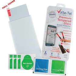 VOLTE-TEL TEMPERED GLASS LG LEON H340N 4.5in 9H 0.26mm 2.5D FULL GLUE FULL COVER VOLTE-TEL