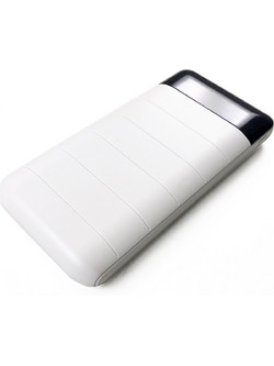 Viaking Two Colors Power Bank 20000mAh με 2 Θύρες USB-A White