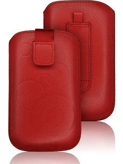 Θήκη Forcell Universal για iPhone 4, 4S (115 x 59 x 9 mm) Red