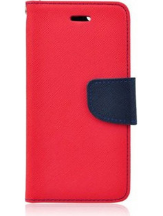 Θήκη OEM Fancy Book για Nokia 6 Flip Cover Red Navy