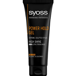 Syoss Men Power Hold Sculpting Gel Μαλλιών Ανδρικό Πολύ Δυνατό Κράτημα 250ml