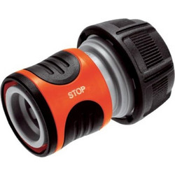GARDENA WATER STOP 18214-20, LENGTH OF TUBING BLACK - ORANGE, 19MM 3-4
