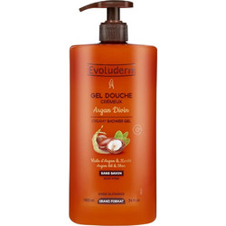 Evoluderm Argan Divin Αφρόλουτρο σε Gel 1lt