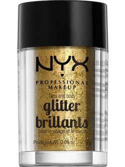 Nyx Face & Body 05 Glitter Gold Σκιά Ματιών 2.5gr