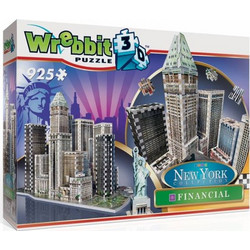 Puzzle Wrebbit 3D Puzzle Financial New York 3D 925 Κομμάτια