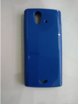 Gel TPU Case For Sony Ericsson Xperia Ray Γαλαζιο