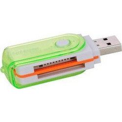 Multifunction 480Mbps usb 2.0 card reader GM-250