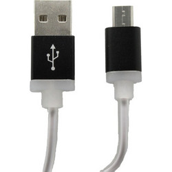 Forever LED micro USB 1m Μαύρο