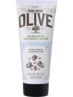 Korres Pure Greek Olive Sea Salt Ενυδατική Κρέμα Σώματος 200ml