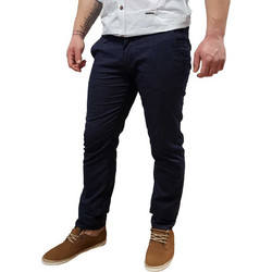 Stefan Ανδρικό Παντελόνι Navy Μπλε 6001-S/S18