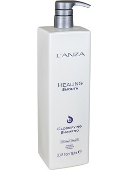 Lanza Healing Smooth Glossifying Σαμπουάν για Φριζάρισμα για Σγουρά Μαλλιά 300ml