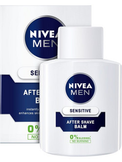 Nivea Men Sensitive After Shave Balm Χωρίς Οινόπνευμα 100ml
