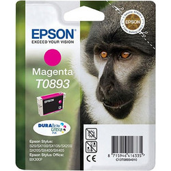 Epson T0893 Magenta Μελάνι Εκτυπωτή Inkjet C13T089340