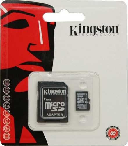 Κάρτα Μνήμης Kingston microSDXC 128GB Class 10 UHS-I + Adapter