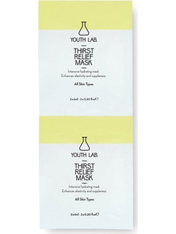 Youth Lab Thirst Relief Κρεμώδης Μάσκα Προσώπου για Ενυδάτωση 2x6ml