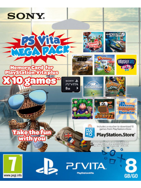 Voucher Download 10 Games Mega Pack PS Vita