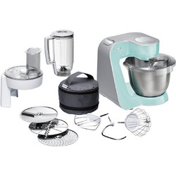 Bosch MUM58020 Κουζινομηχανή 1000W με Ανοξείδωτο Κάδο 3.9lt