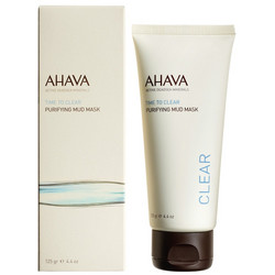 Ahava Time To Clear Purifying Mud Κρεμώδης Μάσκα Προσώπου για Καθαρισμό με Άργιλο 100ml