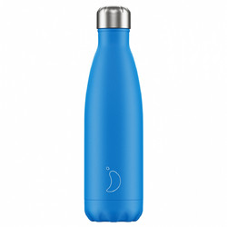 Chilly's Bottle Neon Edition Blue 500ml