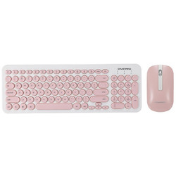 Alcatroz Jelly Bean Set A2000 White Pink Ασύρματο Σετ Πληκτρολόγιο & Ποντίκι