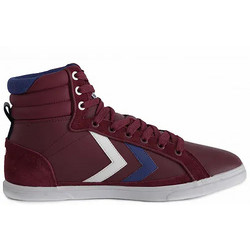 Hummel Game High Ανδρικά Sneakers Μποτάκια Μπορντό 63464-3661