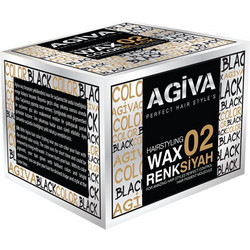Agiva Hairpigment Color Black Κερί Μαλλιών 120gr