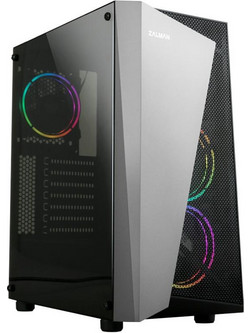 Zalman S4 Plus Midi Tower Κουτί Υπολογιστή με Πλαϊνό Παράθυρο