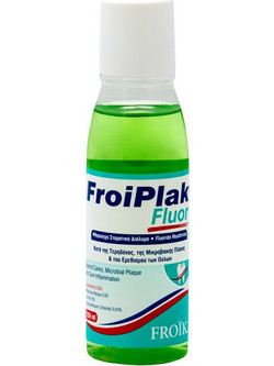 Froika FroiPlak Fluor Στοματικό Διάλυμα για Προστασία Ούλων Κατά της Πλάκας 250ml