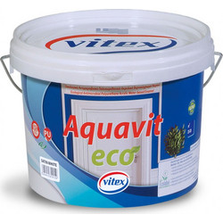 Vitex Aquavit Eco Ριπολίνη Νερού Ξύλου & Μετάλλου Λευκό Satin 2.5lt