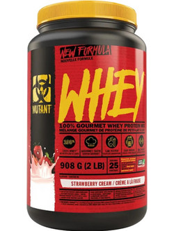 Mutant Whey Strawberry Cream Πρωτεΐνη Ορού Γάλακτος Χωρίς Λακτόζη 908gr