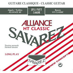 Savarez 540R Σετ 6 Χορδές Κλασικής Κιθάρας Carbon Normal Tension