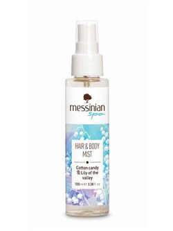 Messinian Spa Cotton Candy & Lily of the Valley Hair & Body Mist 100ml