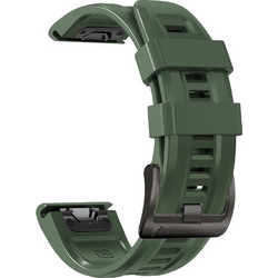 Tech-Protect Iconband Λουράκι Σιλικόνης Army Green (Fenix 6X / 6X Pro / 7X)