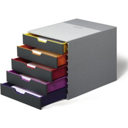 ΣΥΡΤΑΡΟΘΗΚΗ DURABLE VARICOLOR 5 ΣΥΡΤΑΡΙΑ ΦΑΡΔΙΑ