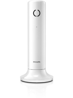 Philips Linea Ασύρματο Τηλέφωνο με Ανοιχτή Ακρόαση Λευκό
