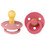 BIBS Colour Πιπίλες Καουτσούκ 0m+ Dusty Pink Coral 2τμχ