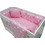 Beboulino Σετ Κούνιας 60x120cm Night Pink 5τμχ