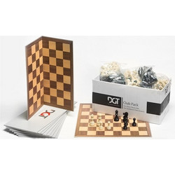 DGT Club Set Σκάκι Ξύλινο με Πιόνια 48x48cm 281