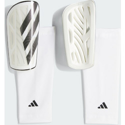 Adidas Tiro League Επικαλαμίδες Ποδοσφαίρου Ενηλίκων Λευκές IQ4040