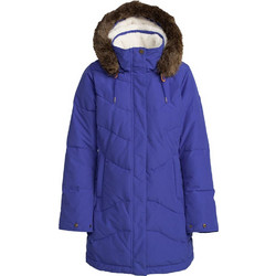 Roxy Ellie Γυναικείο Μπουφάν Χειμωνιάτικο Puffer Μακρύ Royal Blue ERJJK03554-PRC0