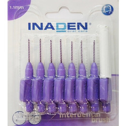 Inaden Μεσοδόντια Βουρτσάκια 1.1mm Μωβ 8τμχ