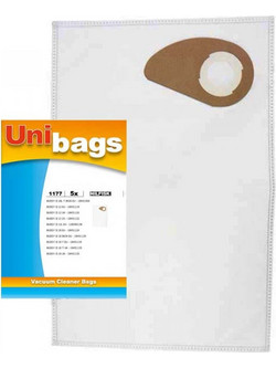 Unibags 1177 Σακούλες Σκούπας 5τμχ Συμβατές με Σκούπα Nilfisk